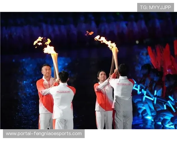 粤港澳全运会火炬传递融火仪式，展现湾区同心